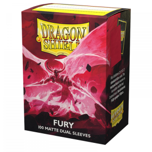 Dragon Shield: Sleeves – Matte Dual – Fury (Alaric, Crimson King)