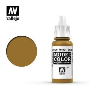 Vallejo Model Colour - Metallic Brass 17 ml Old Formulation