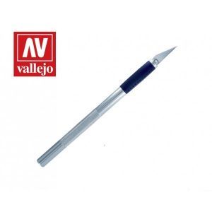 Vallejo - Hobby Tools - Soft Grip Craft Knife no.1 with #11 Blade
