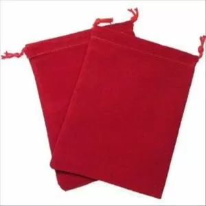 CHX 2374 Suedecloth Bag (S) - Red