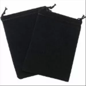 CHX 2378 Suedecloth Bag (S) - Black