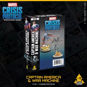 Marvel Crisis Protocol Miniatures Game Captain America & War Machine