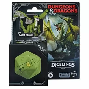 D&D Dicelings Green Dragon width=
