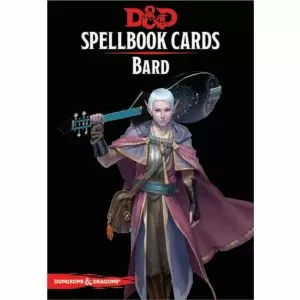 D&D Spellbook Cards Bard Deck (110 Cards) Revised 2017 Edition