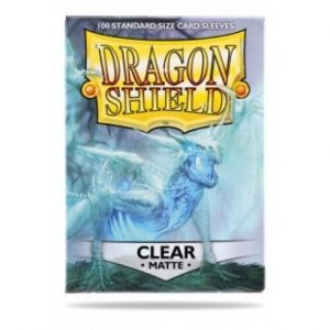 Dragon Shield: Sleeves – Matte – Clear