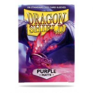 Dragon Shield: Sleeves – Matte – Purple