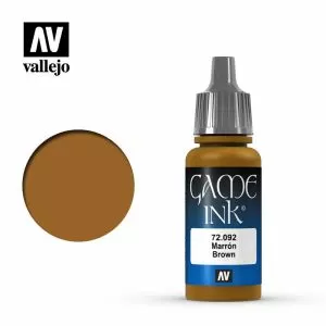Vallejo Game Colour - Ink Brown 17 ml