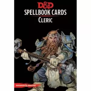 D&D Spellbook Cards Cleric Deck (149 Cards) Revised 2017 Edition