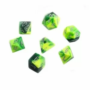 CHX 26454 Gemini Green Yellow/Silver 7-Die Set