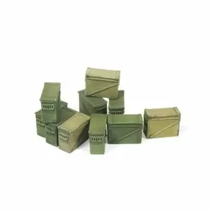 Vallejo Scenic Accessories - Large Ammo Boxes 12 and 7 mm