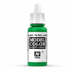Vallejo Model Colour - Light Green 17 ml Old Formulation
