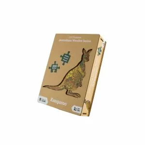 LPG Wooden Puzzle Australiana Series 01 - Kangaroo width=