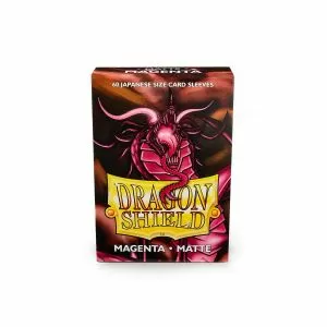 Sleeves - Dragon Shield Japanese - Box 60 - Magenta Matte