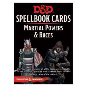 D&D: Spellbook Cards – Martial Powers & Races Deck