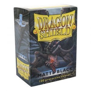 Dragon Shield: Sleeves – Matte – Black