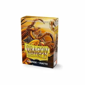 Sleeves - Dragon Shield Japanese - Box 60 - Orange Matte