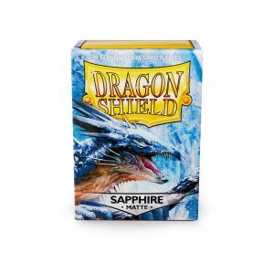 Sleeves - Dragon Shield - Box 100 - Sapphire MATTE