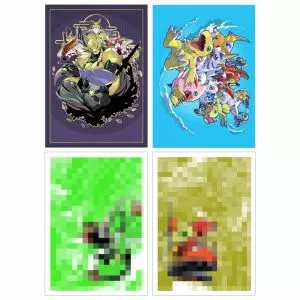 Digimon Card Game Official Sleeves Display 2024 v2