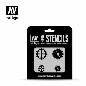 Vallejo Stencils - Sci-Fi & Fantasy - Gear Markings