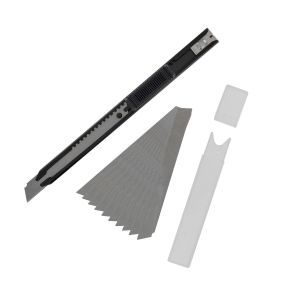 Vallejo - Hobby Tools - Slim Snap-Off Knife & 10 Blades