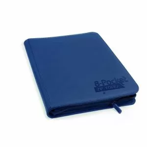 Ultimate Guard 16-Pocket ZipFolio XenoSkin Dark Blue Folder