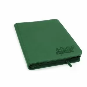 Ultimate Guard 16-Pocket ZipFolio XenoSkin Green Folder