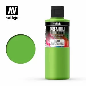 Vallejo Premium Colour - Fluorescent Green 200ml