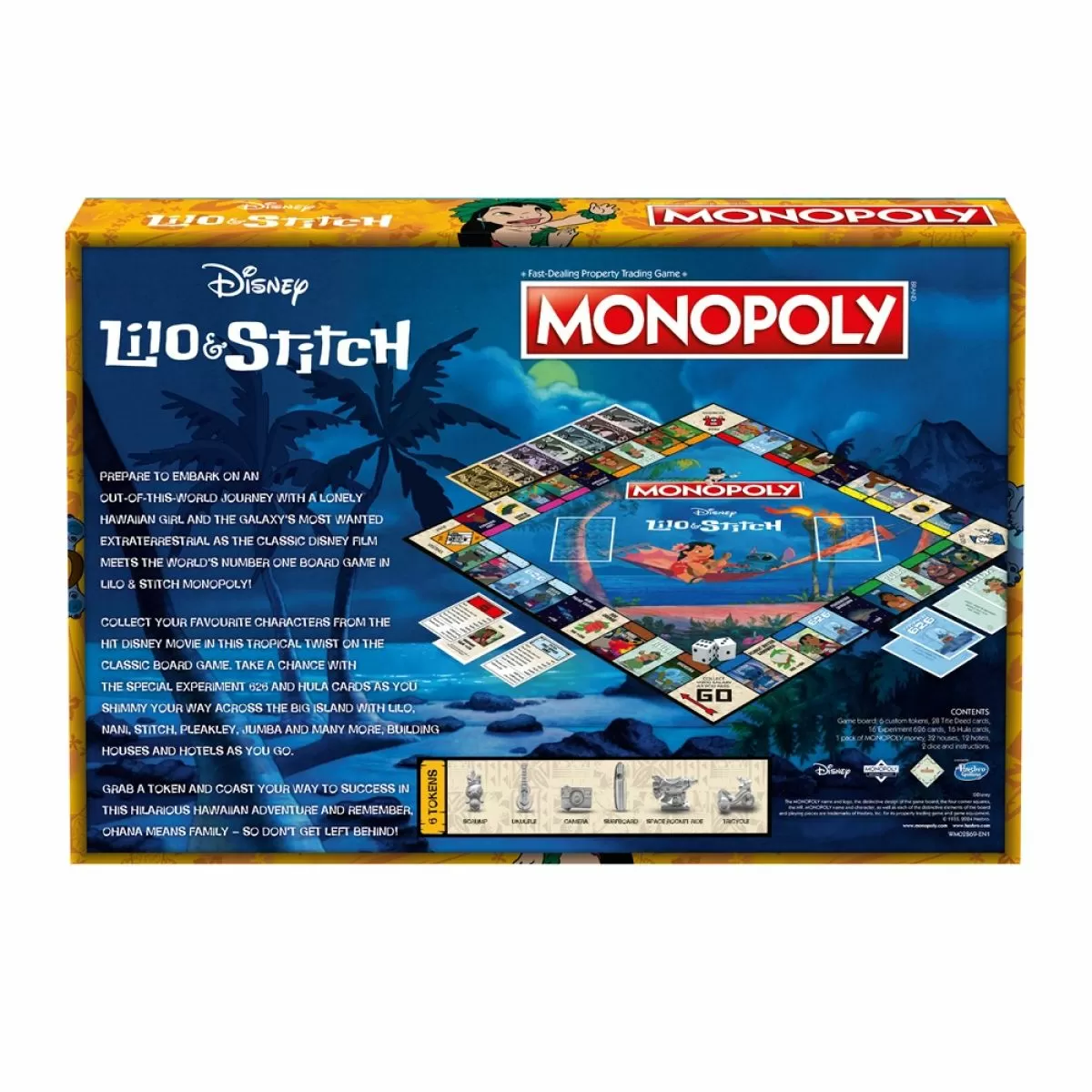 disney lilo and stitch monopoly board game 