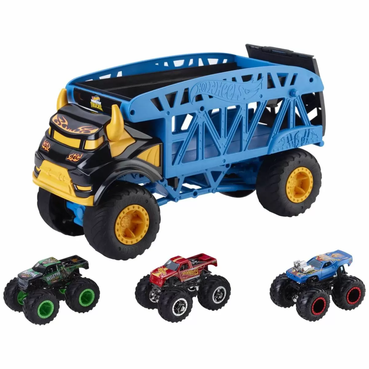 Hot Wheels Monster Trucks Monster Mover 3 Bundle Ec