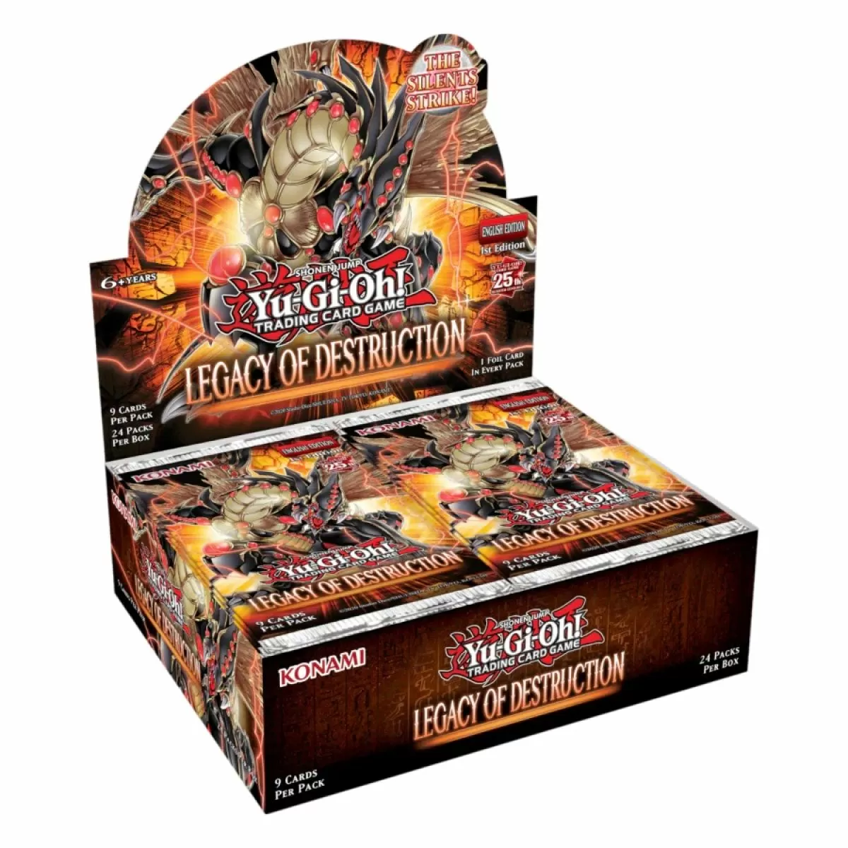 Yugioh - Legacy of Destruction Booster Display
