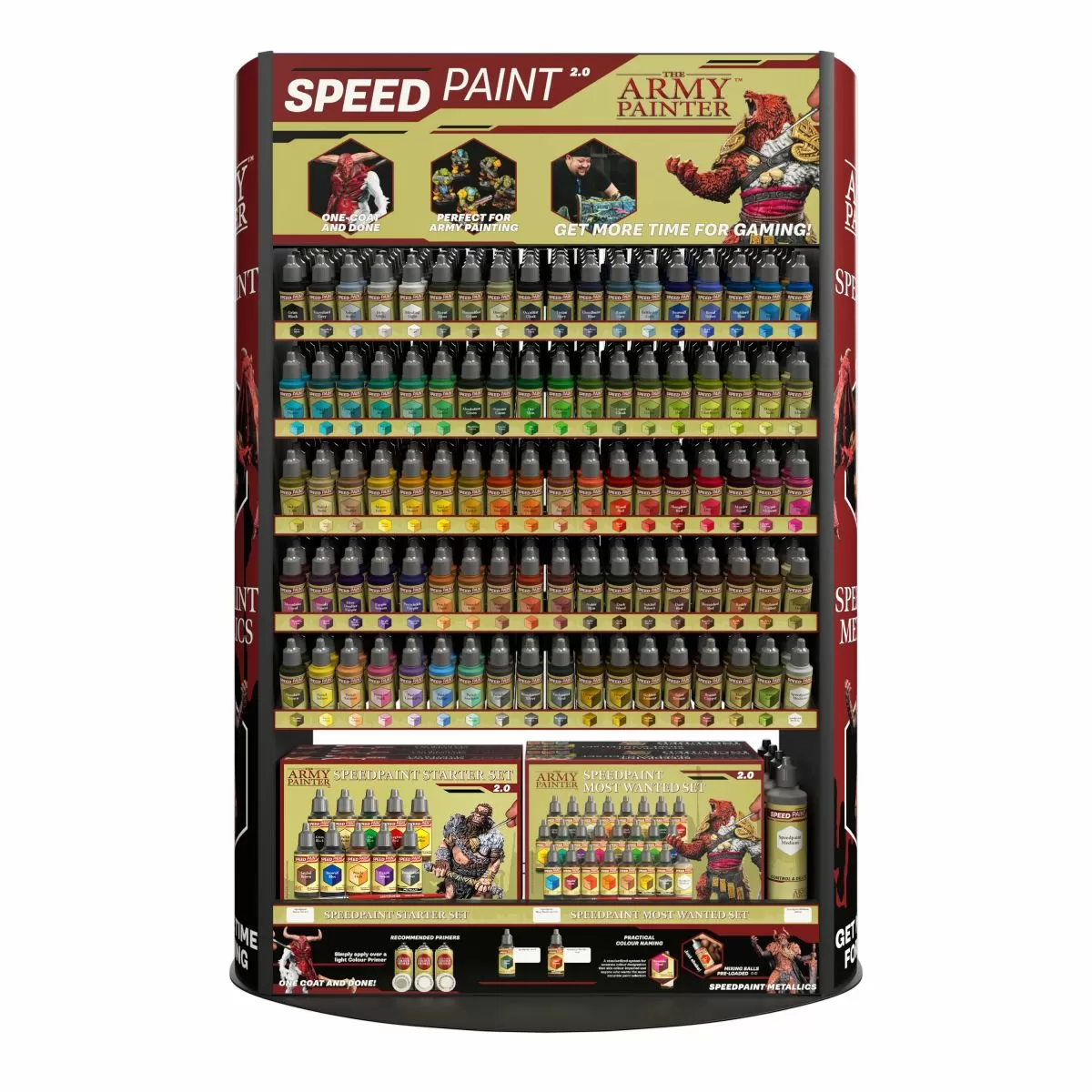 Army Painter Speedpaint Stand Display (Stand with Paints) [::] Let's Play  Games