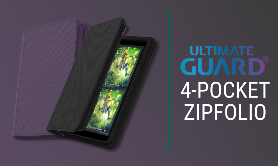 Ultimate Guard 4-Pocket Zipfolio Folders