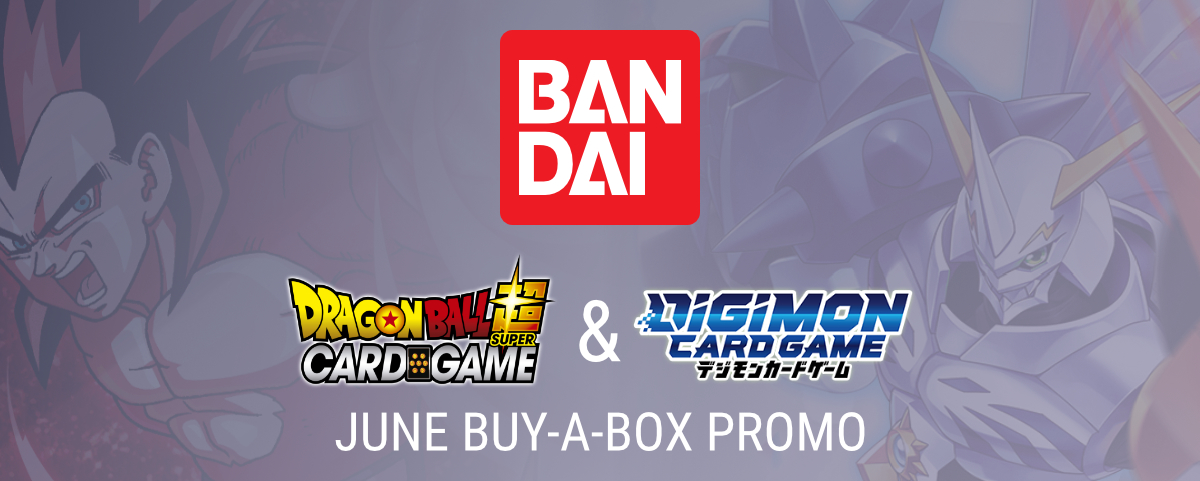 Digimon and Dragon Ball Super Card Game Buy-a-box Promo